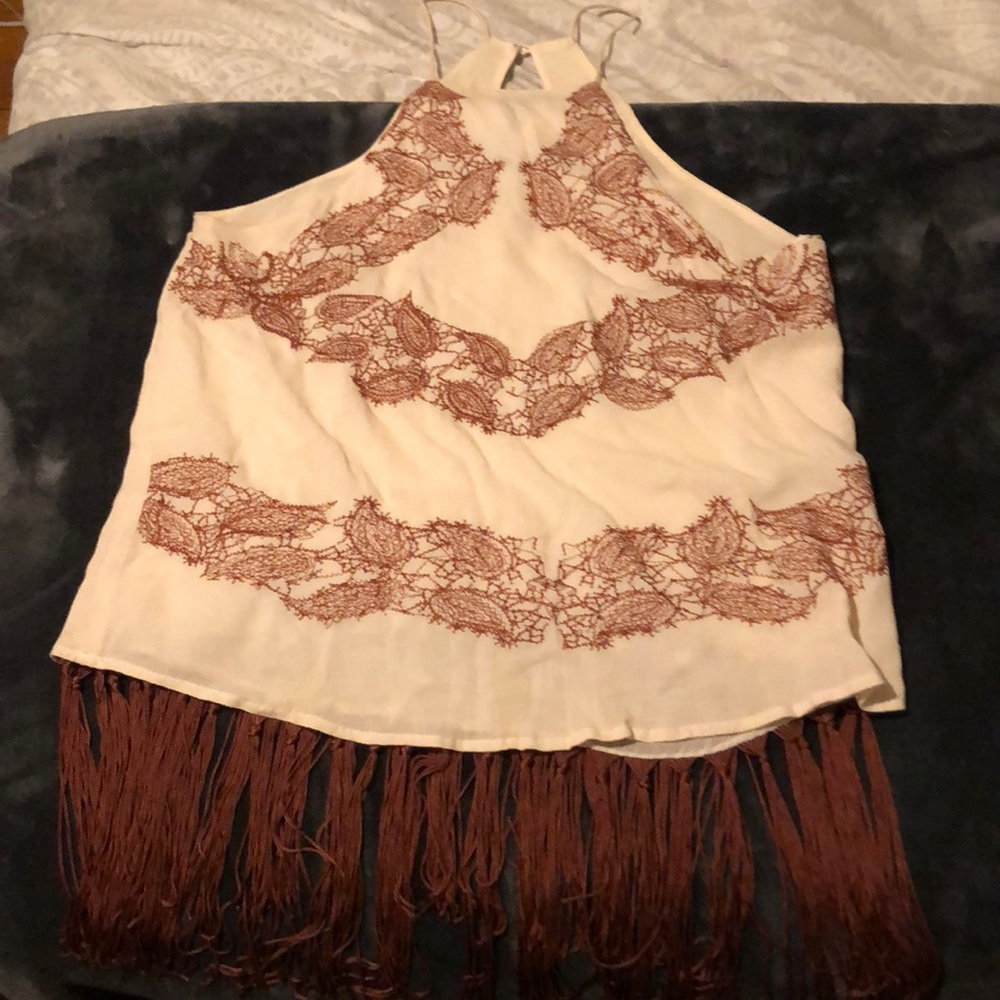 Fringe top